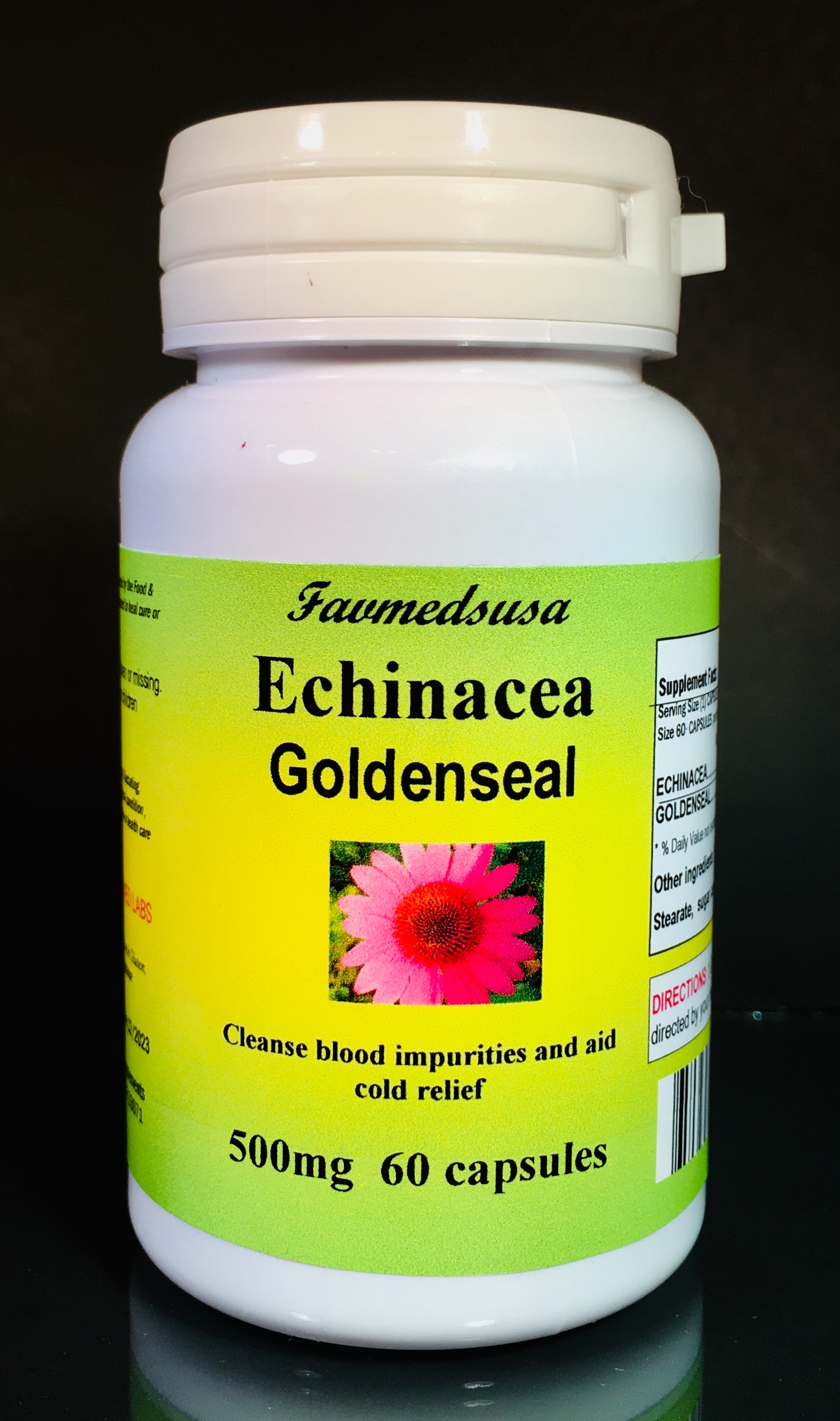 Echinacea Goldenseal - 60 capsules